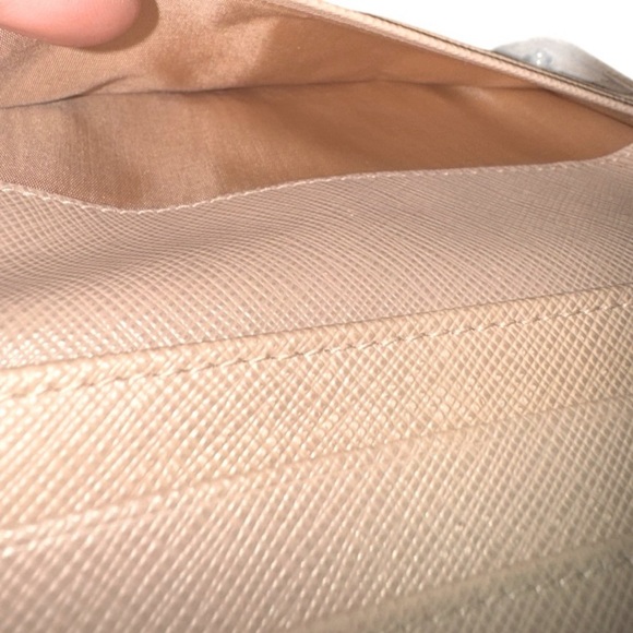 PRADA Saffiano Studded Borchi Contential Wallet - Picture 8 of 11